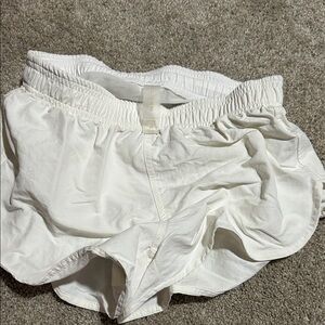 Aritzia Golden Athletic Shorts